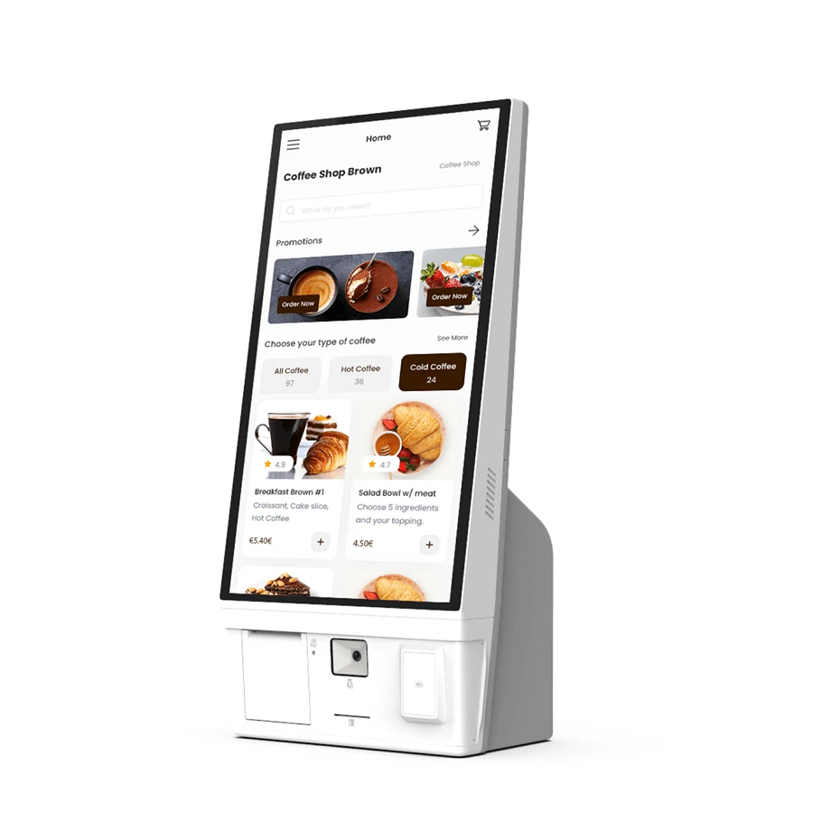 MioSERV S270 - The Smart Self-Service Solution for Indoor Facilities